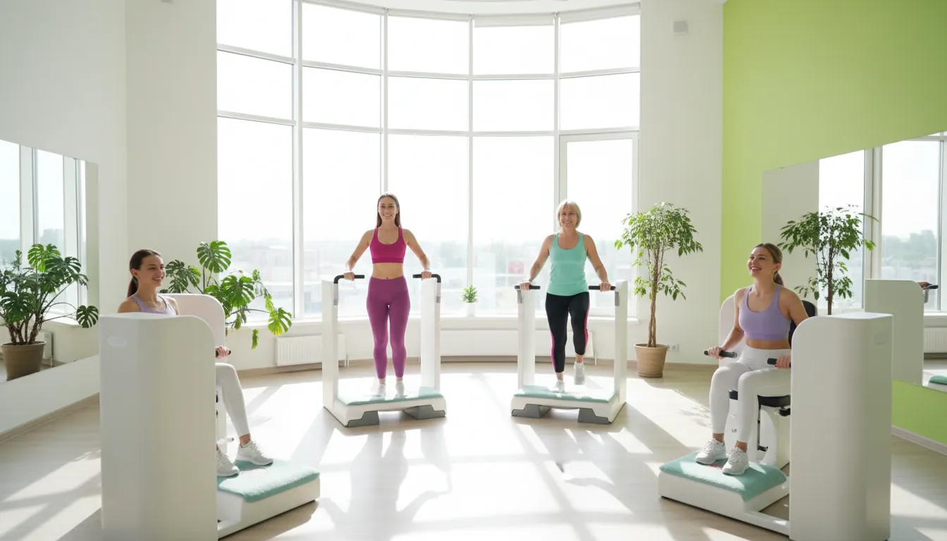 Жіночий клуб FitCurves з круговими тренажерами